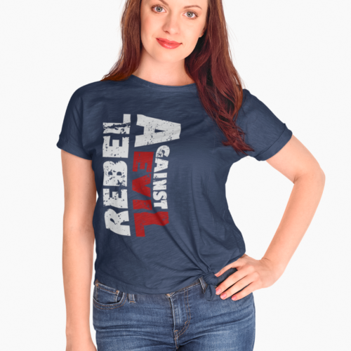 Rebel Against Evil / Unisex Tee